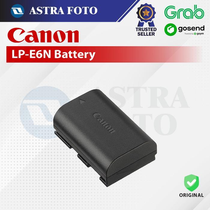 Premium Canon Lp-E6N Battery Pack Original - Lpe6N Baterai Eos 60D 70D 80D Original