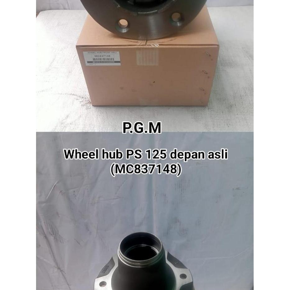 WHEEL HUB FRONT NAP RODA DEPAN ORI ASLI GENUINE CANTER 125 HD HDV HDX OK.