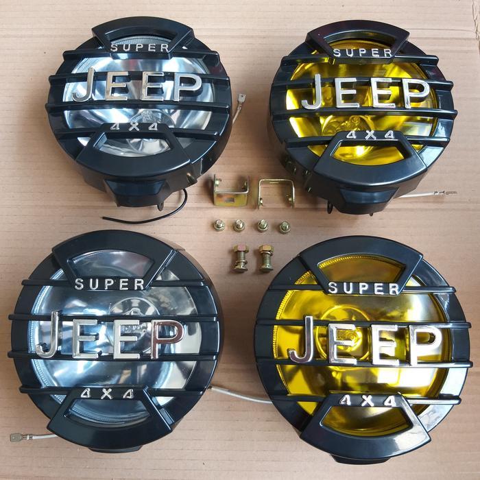 Fog Lamp Car Head Led Lampu Tembak Sorot Kabut Mobil Jeep 4x4 6 Inch