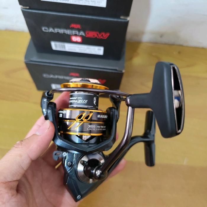 Reel Maguro Carrera Sw Gg Power Handle Terbaru