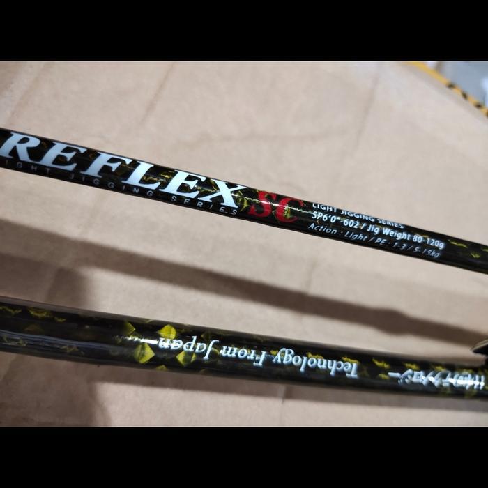 Joran Loomis Reflex Sc Pe 0.8-2.0 Joran Jigging Solid Carbon