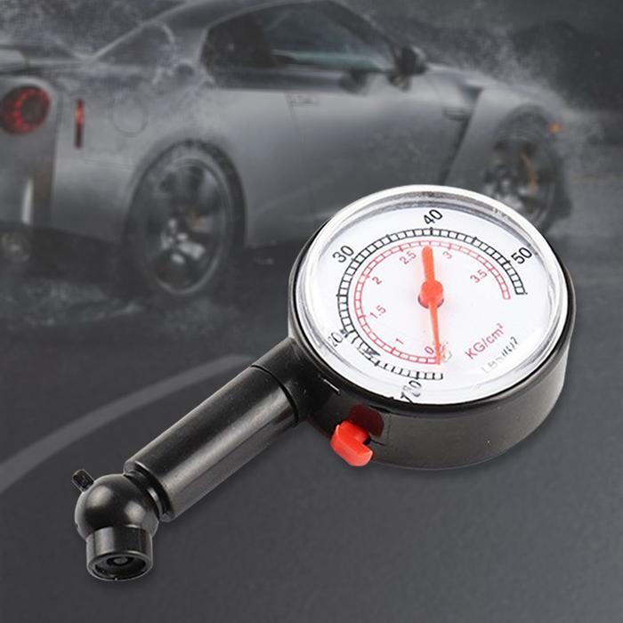 UKURAN ANGIN BULAT BAN MOTOR MOBIL TIRE PRESSURE GAUGE ALAT UKUR ANGIN UKURAN TEKANAN ANGIN BULAT