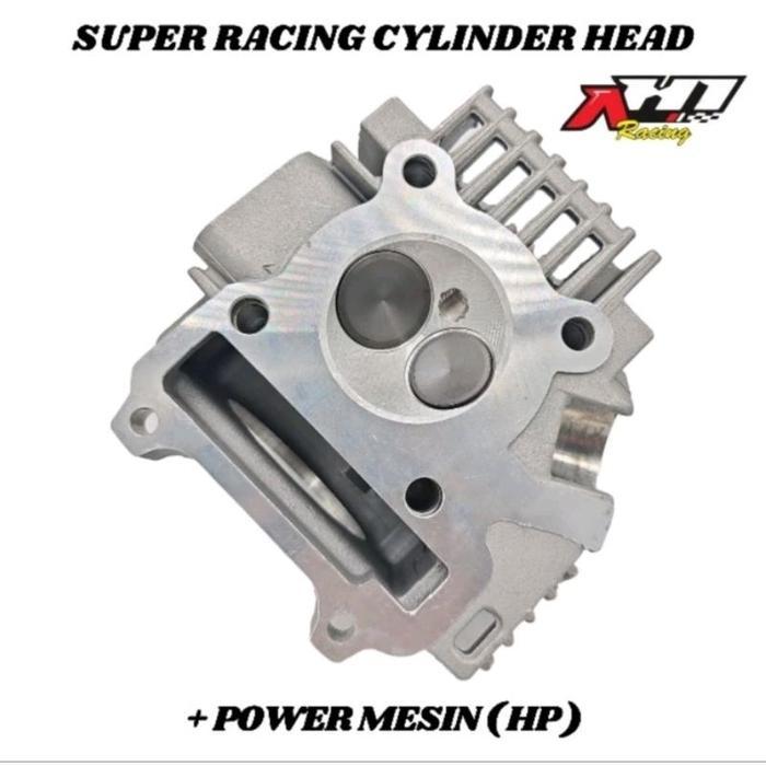 Cylinder Head Blok Ah1 Racing Jupiter Z Old Jupiter Z Burhan Vega R Cylinder Head Kit Klep 24/28 Mm