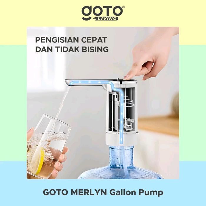 "New" GOTO merlyn,pompa galon electrik,electric pump