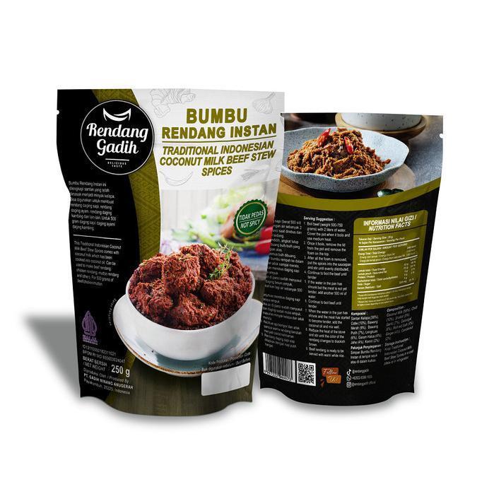 Bumbu Rendang Instan - Rendang Gadih