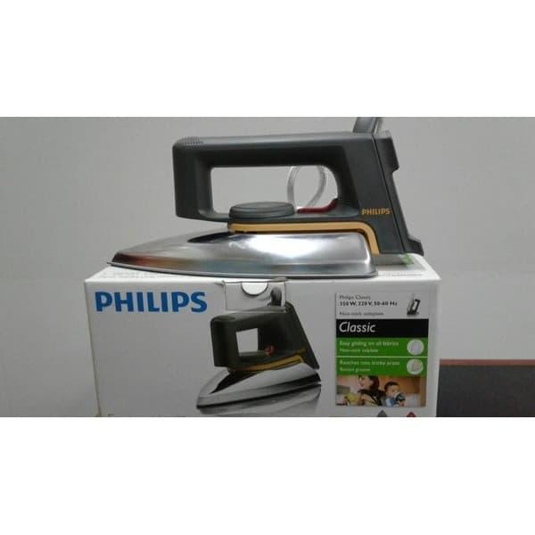 SETRIKA PHILIPS HD 1172 HD1172 TEFLON CLASSIC DRY IRON