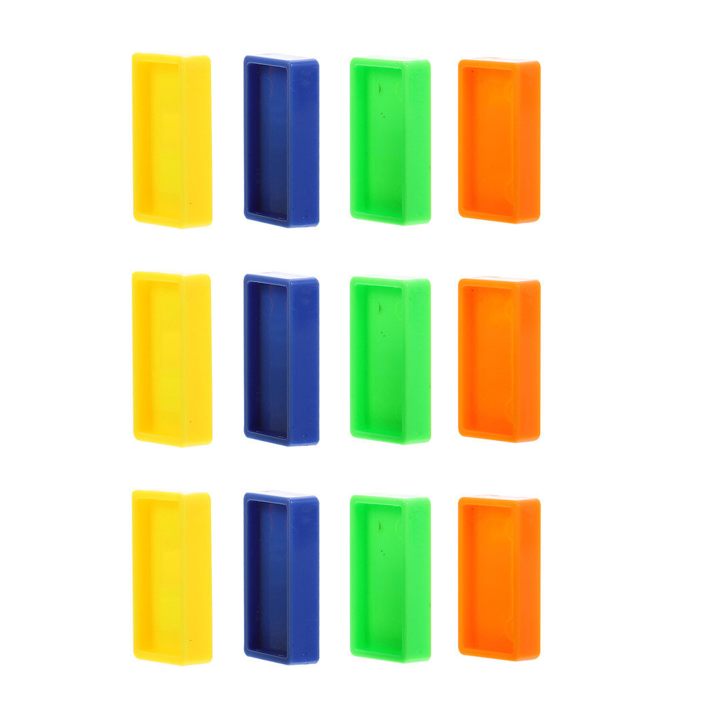 Plastic Domino Toy Early Education Toys Colorful Wood Domino Toy Dominoes Racing Toy Domino Train