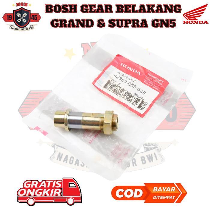 Ready Bosh Gear Belakang Motor Honda Grand & Supra - 42303-Gn5-830 Neww