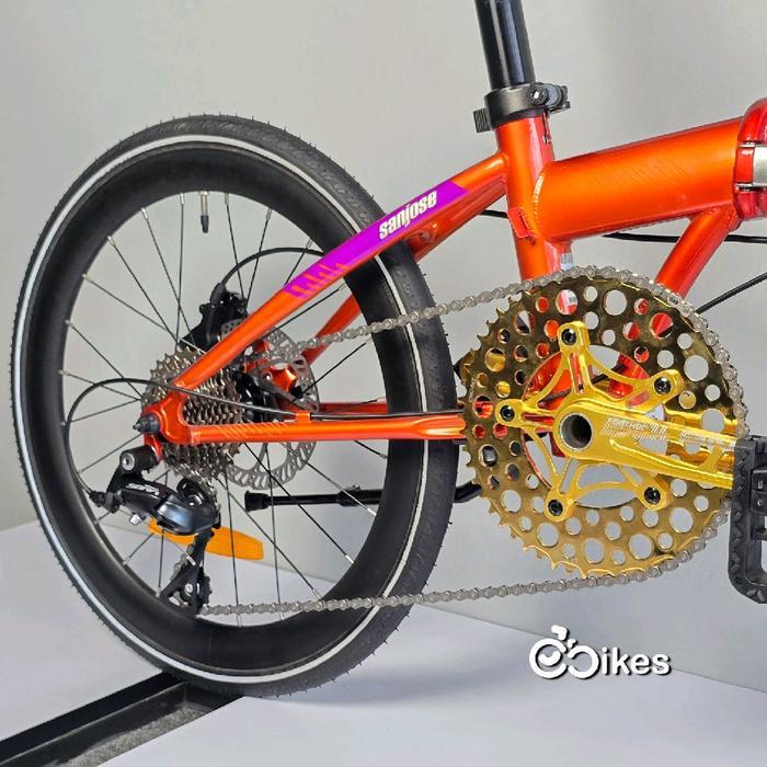 Sepeda Lipat Dahon ION Sanjose Chromoly 20+ Fullbike Rakitan JC Bikes