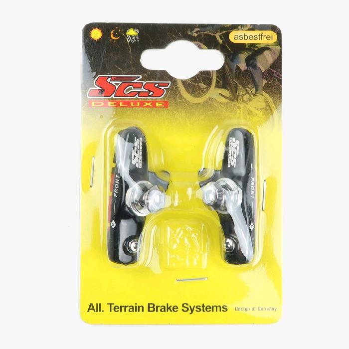 Scs 459Ab Brake Shoe (Road Alloy) - Karet Rem Brake Pad U-Brake Scs Deluxe Taiwan Harga Sepasang 2Bh
