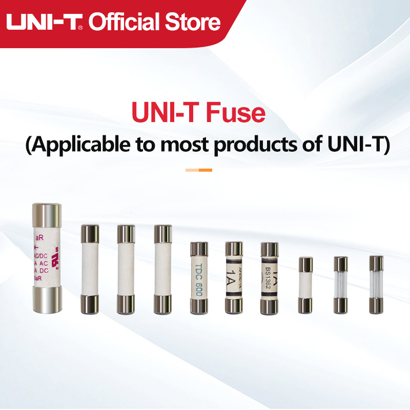 2pcs/lot UNI-T Cartridge Fuse Fast Fuse For Uni-t Multimeter UT139 UT890C+ UT890D UT39 UT105 UT171