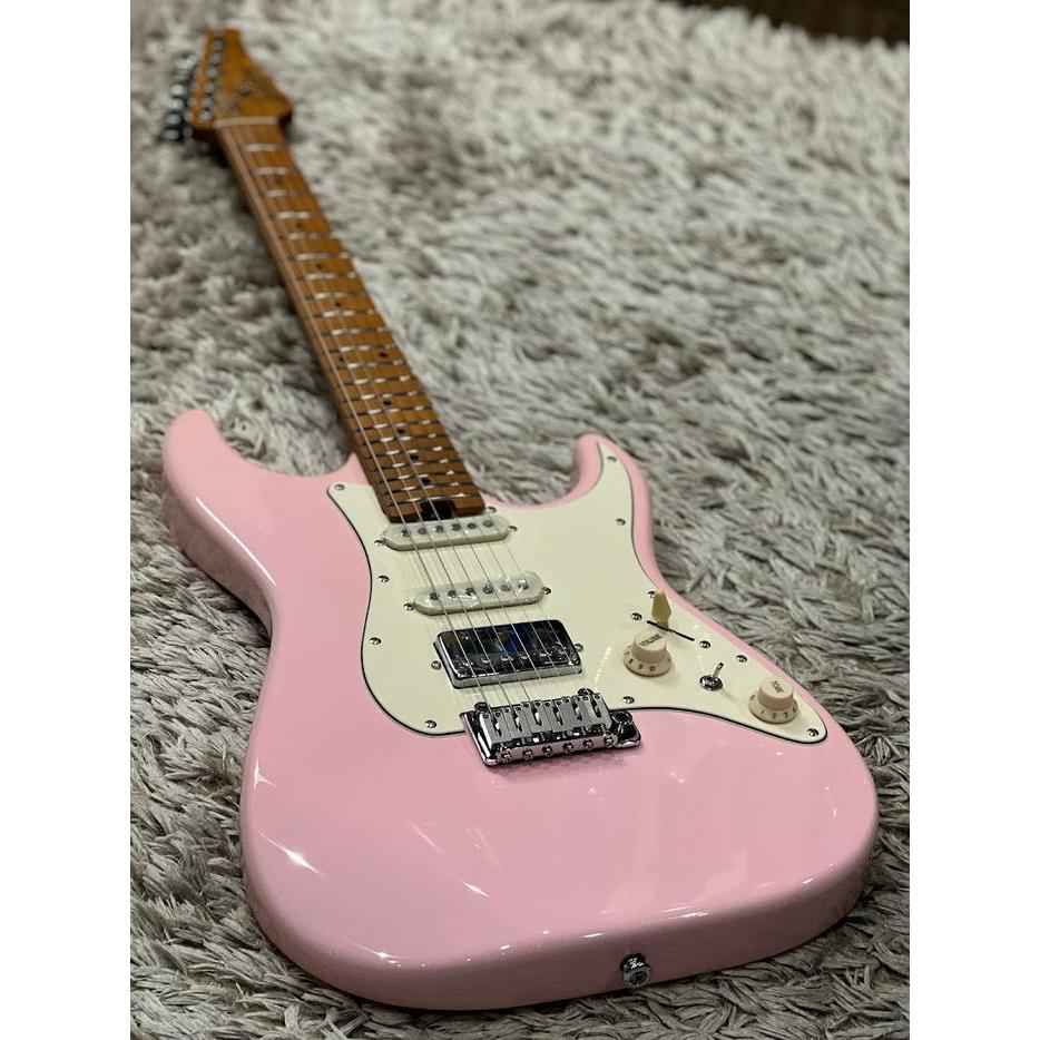 Soloking MS-11 Classic MKII with Roasted Maple FB in Shell Pink