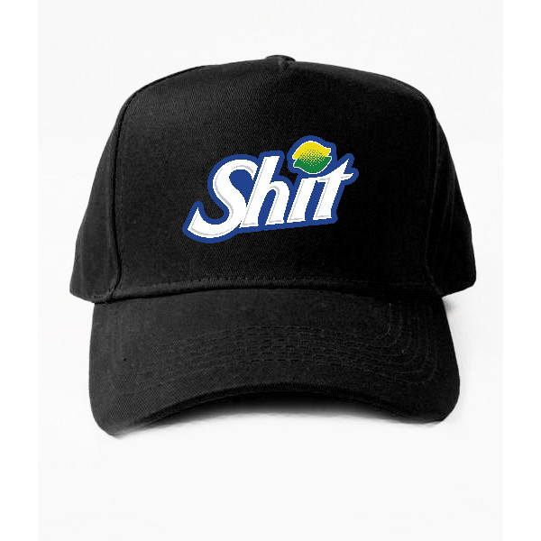 Topi Baseball Sprite Shit Logo