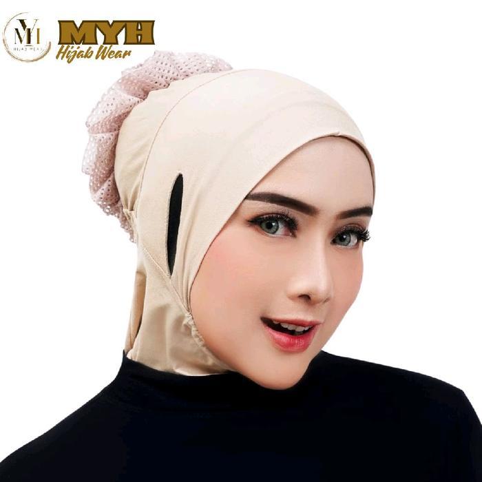 New Myh Hijab Wear - Ciput Ninja Yuro Cepol Rayon Spandek Premium