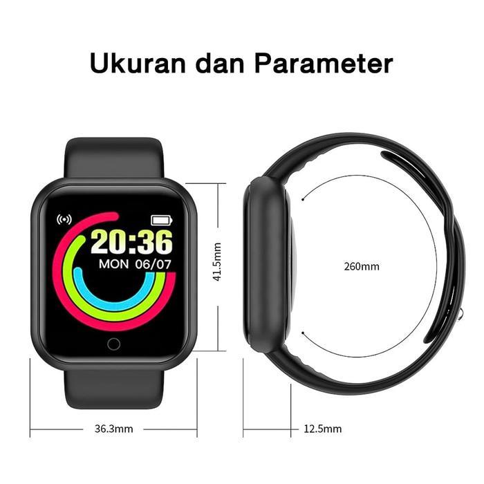 Promo Smartwatch Anak Hp Android Jam Tangan Pintar Olah Raga Terbaru Y68 Terlaris