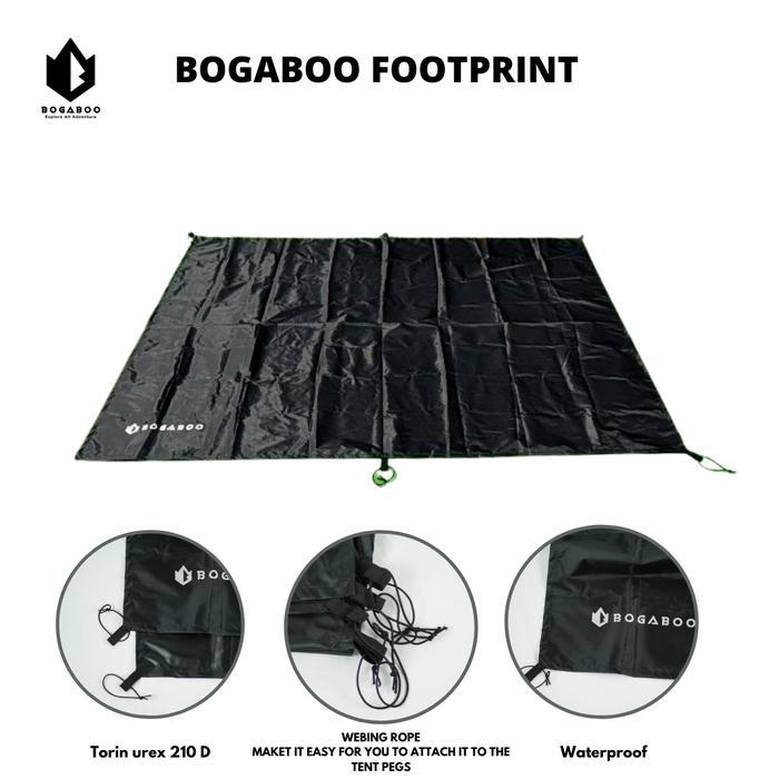 Eiger - Bisa Footprint / Alas Tenda Merk 3 M X 4 M Alas Tenda Family - Terpal Tenda Bisa Untuk