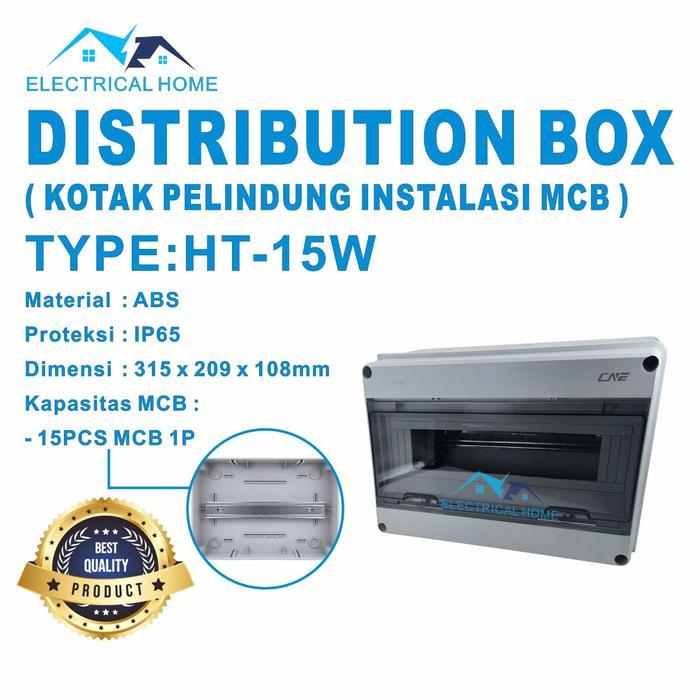 Distribution Mcb Box Type Ht-15W Waterproof Ip65