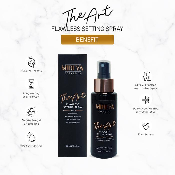 Promo Mireya The Art Flawless Setting Spray 100Ml - Mireya Setting Spray & Finishing Spray Cosmetics