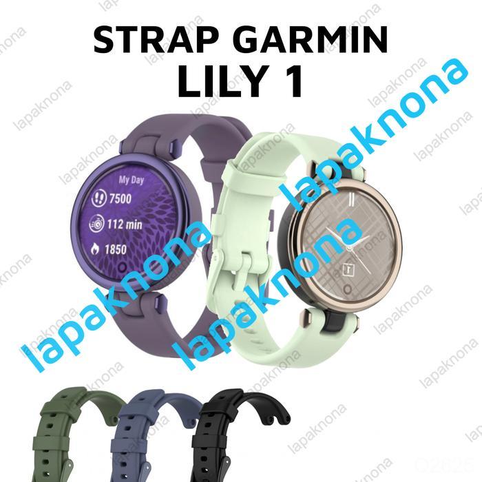 Strap Garmin LILY Tali Jam Tangan Silicone Sport Silikon Lembut lily