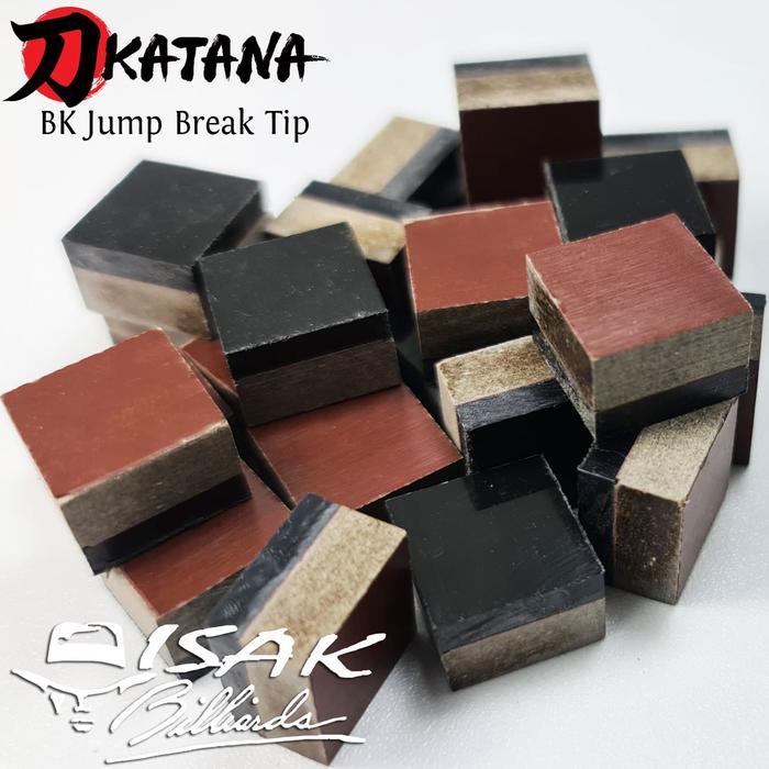 Promo Katana Bk Break Jump Tip - Hard Phenolic Cue Tips Billiard Stick Jb Terlaris