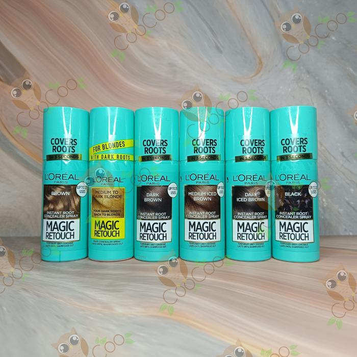(SALE) L'OREAL LOREAL PARIS INSTANT ROOT CONCEALER SPRAY MAGIC RETOUCH HAIR