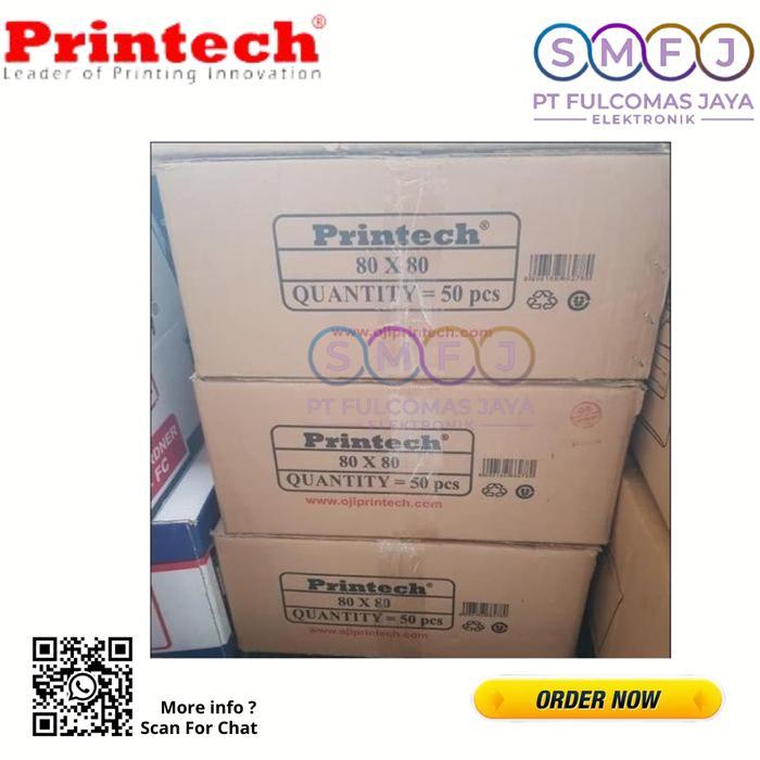 Kertas Struk Thermal 80X80 Printech Thermal Paper 80X80