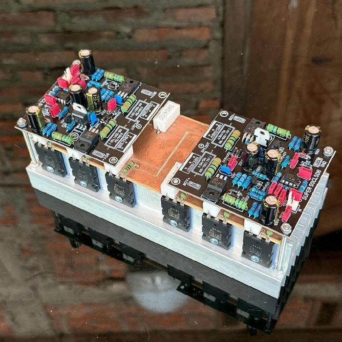 SOCL 506 STEREO 2U lengkap transistor final siap pakai