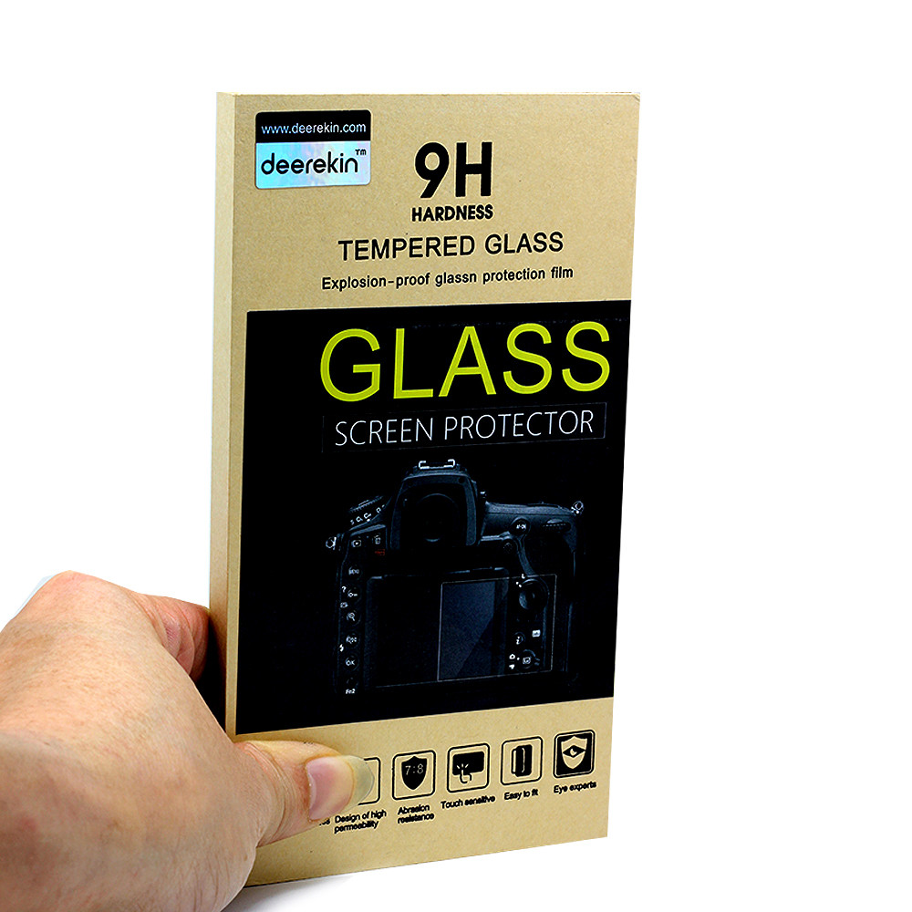 2x Self-Adhesive 0.25mm Glass LCD Screen Protector for Leica M (Typ 240, Typ 262) / Leica M-P (Typ