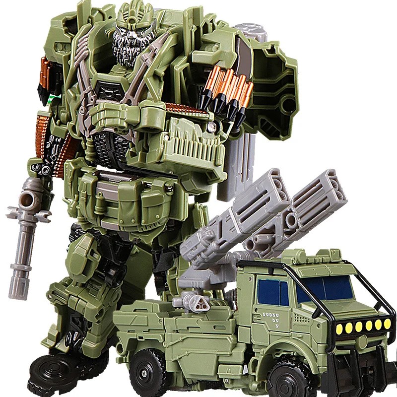 BMB TAIBA 21cm Transformation Toys Anime Yellow Bee H6001 YS-01C Alloy Big Robot Car Truck Model
