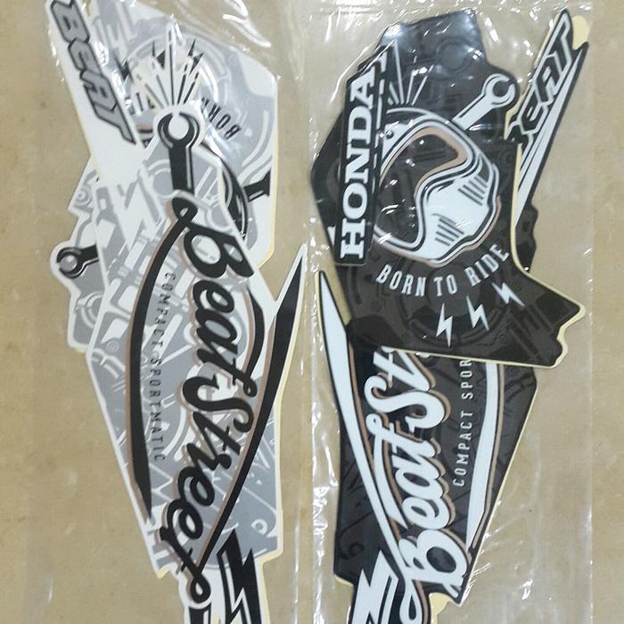 Striping motor Beat Street 2016 / Stiker body Beat Street 2016
