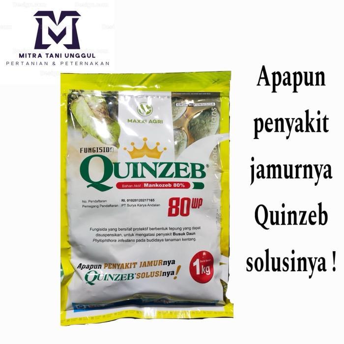 ` Fungisida Quinzeb 80 WP-1kg