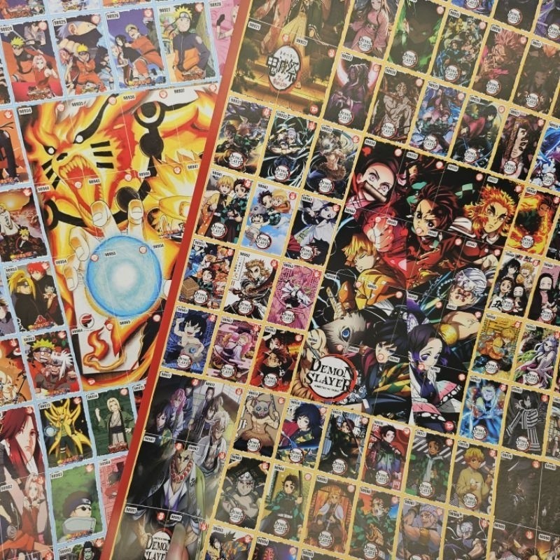 gambar isi 100 / poster adu gepok / kartu gepok