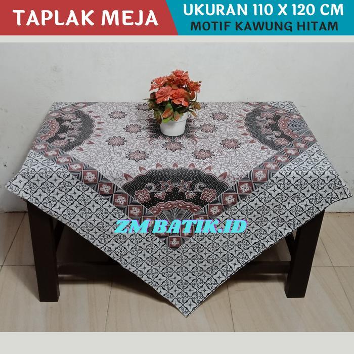 Organizer IZZI BATIK Taplak Meja Batik Raden Ajeng Ukuran 120 x 110 cm Bahan Katun Motif Batik