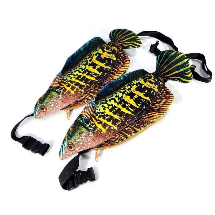 Tas Selempang Punggung Dada Ikan Gabus Channa Auranti Shrelo Sunmori Mancing Mania Angler Indonesia