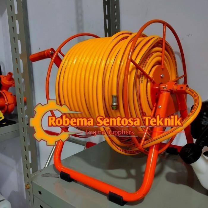 Mesin Semprot Pertanian Power Sprayer Portable Komplit Selang 100Meter