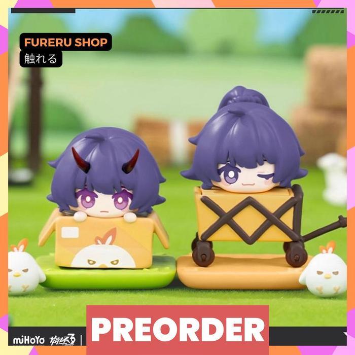 HOT SALE RAIDEN MEI STORY OF SEASON SERIES Q VERSION CHARACTER STACKING MINI FIGURE (4X3CM)