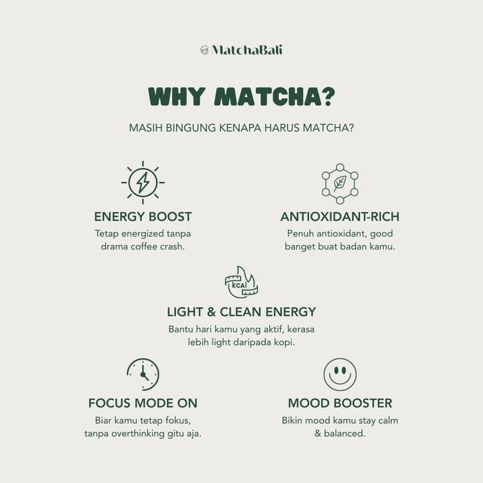 Japanese Premium Culinary Matcha Powder 100G Bubuk Minuman Matcha - Ajisai Midori By Matcha Bali
