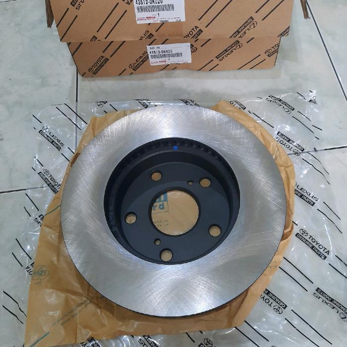 DISC DISK BRAKE PIRINGAN CAKRAM REM DEPAN TOYOTA INNOVA 2004 2005 2006 2007 2008 2009 2010 2011 2012