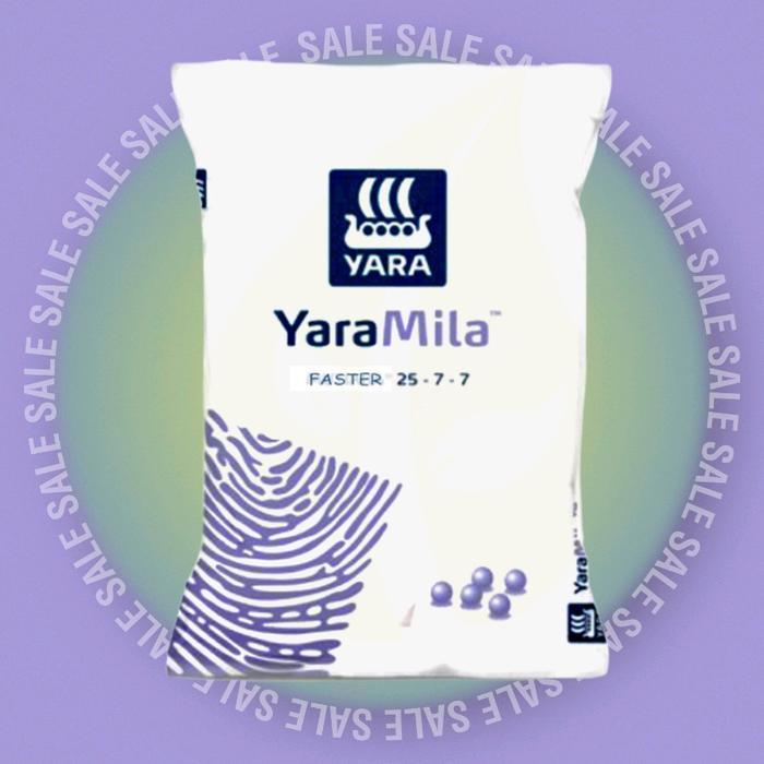 Pupuk NPK Yaramila Faster 25-7-7 Kemasan 50 kg