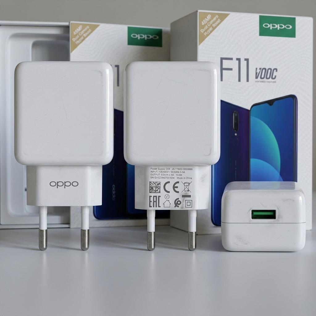 Adaptor Charger Oppo VC54JAEH Bekas Original VOOC 4A Untuk Oppo F11