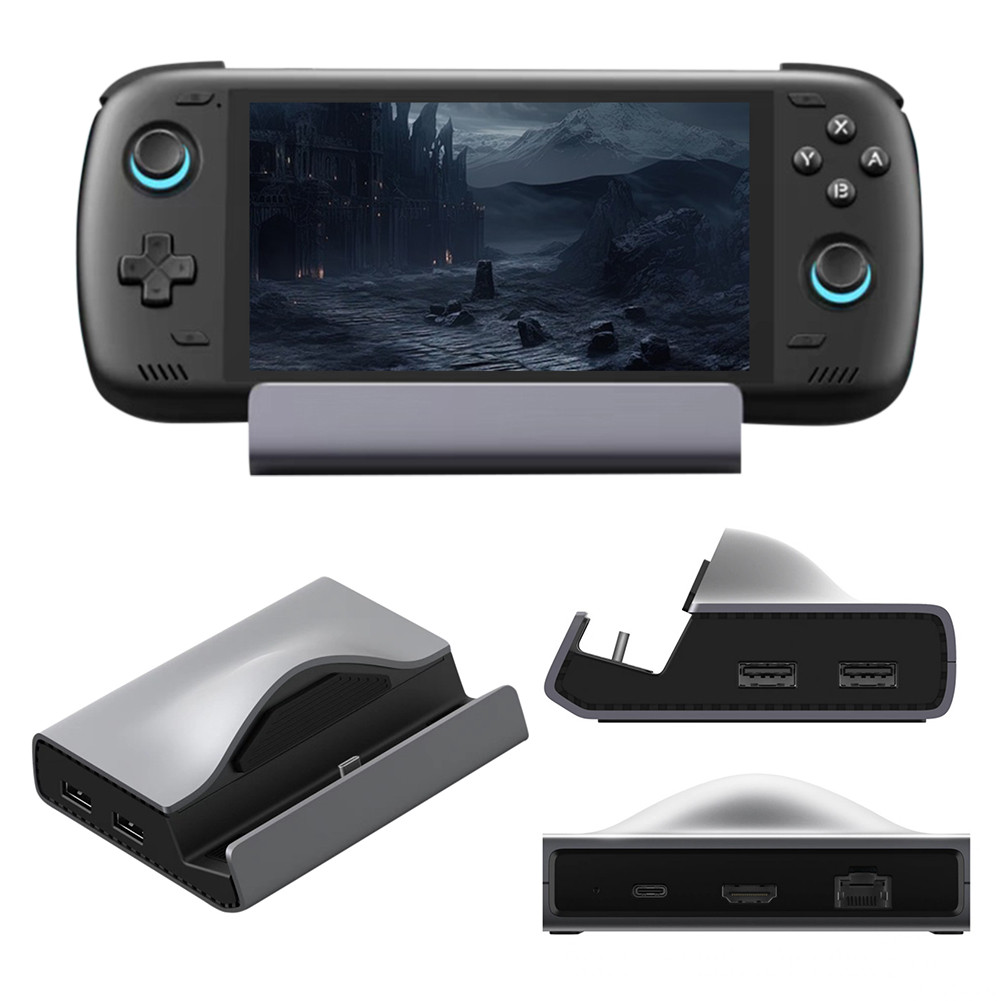 Dock Station Multi-Function Gaming Docking Station Charging Base for Ayn Odin 2 Portal/Odin 2/Odin 2