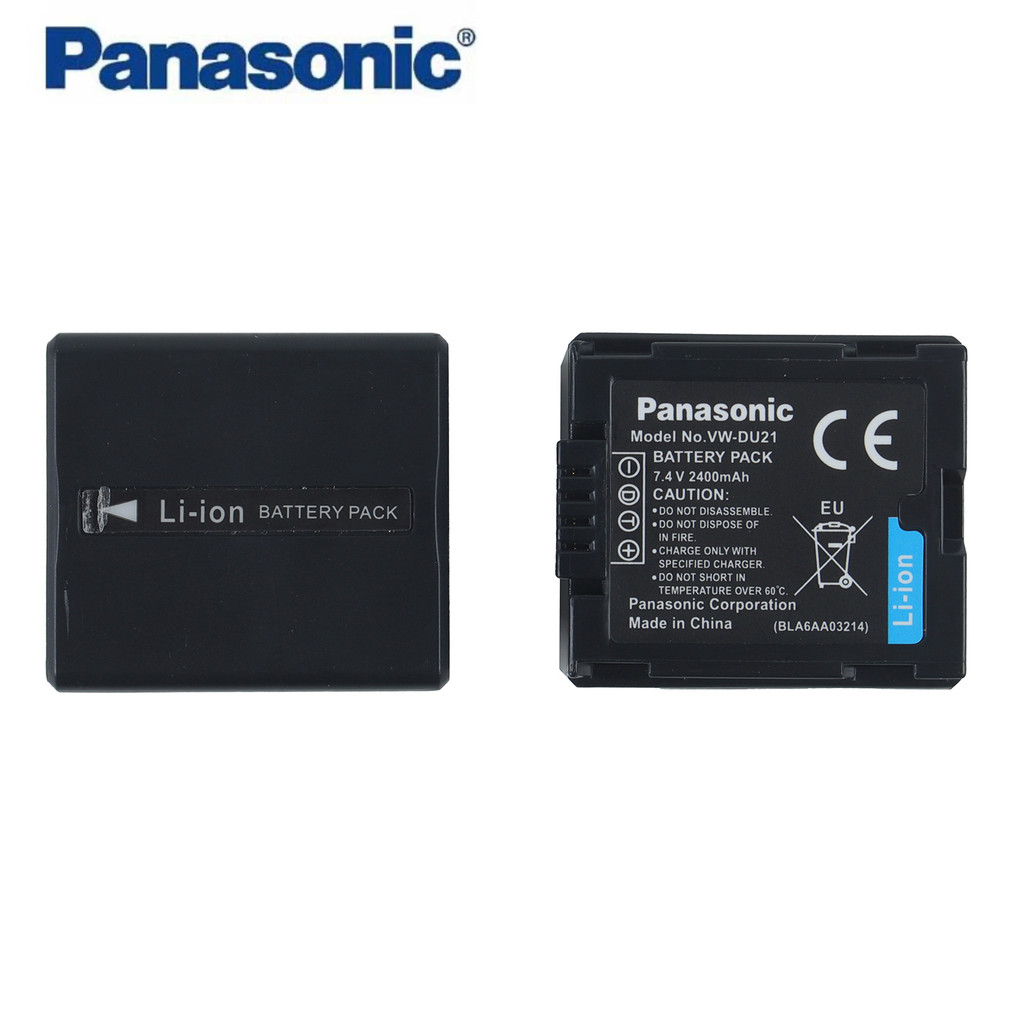 Panasonic Original Battery VW-DU21 For NV-GS330 GS408 GS500 GS508 MX500 PV-GS90 GS120 GS150 GS180