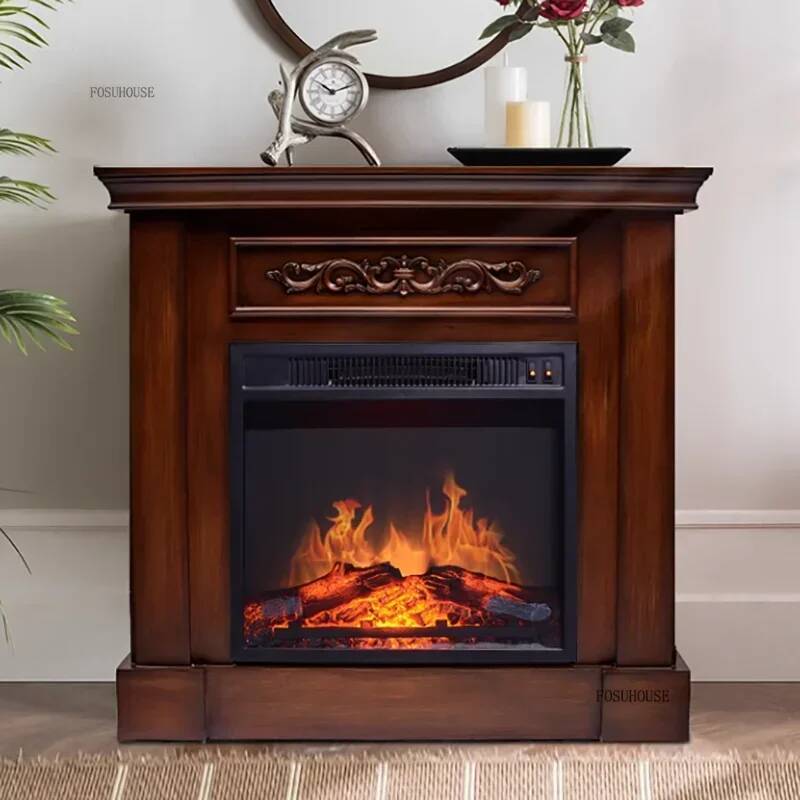 Fireplaces Heater Decorative Fireplace Simulation Flame Fireplace with 3D Flame Fireplace Heater for