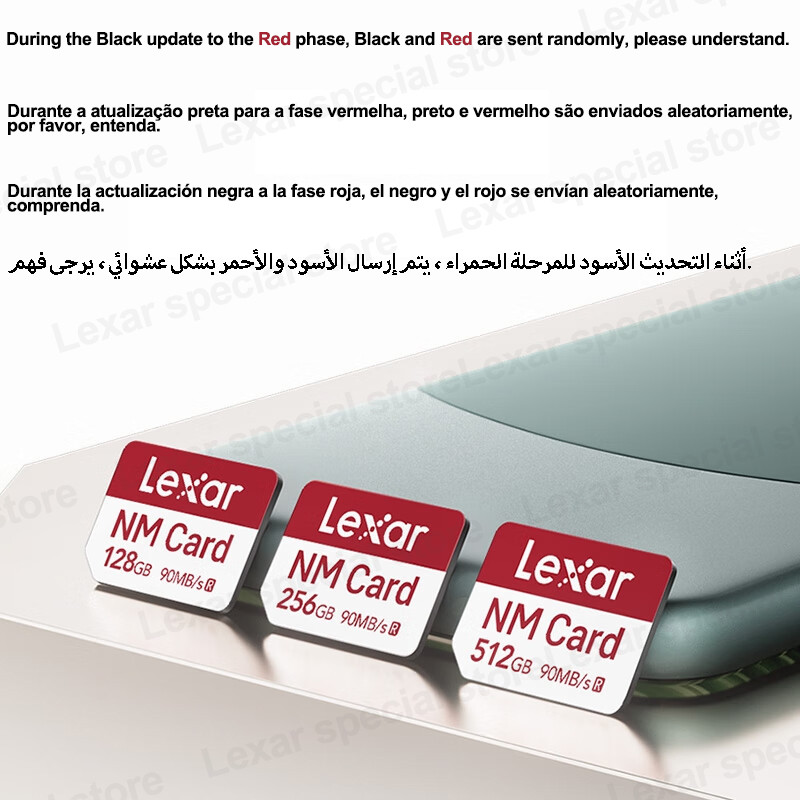 100% Original Lexar NM Card Memory Card Read up to 90MB/s 128GB 256GB 512GB Nano TF Card for Huawei
