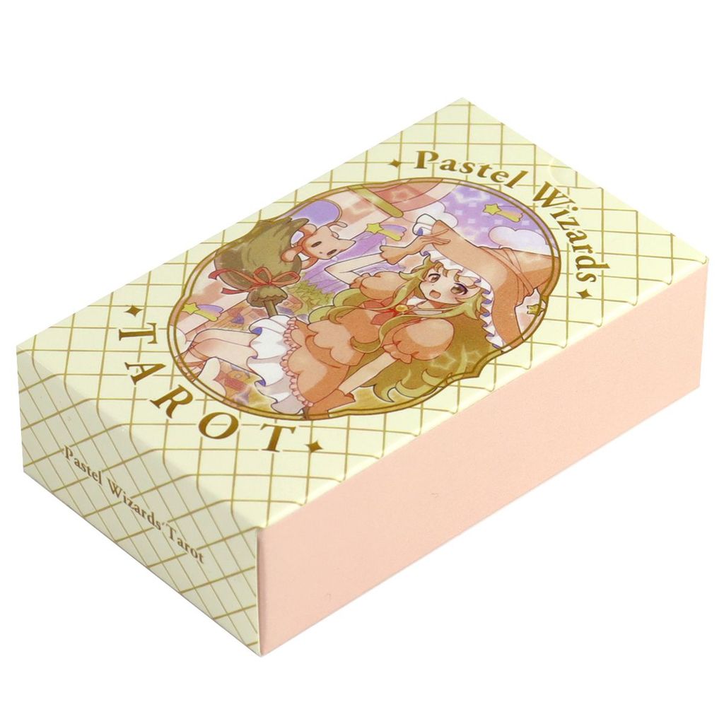 10.3*6cm Pastel Wizards Tarot Deck 78 Pcs Cartoon Tarot Cards Japanese Anime