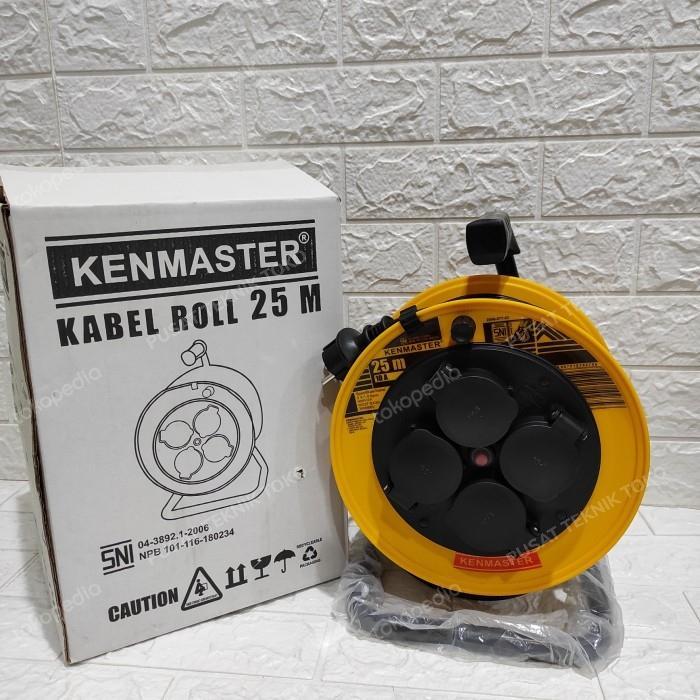 KABEL ROLL KENMASTER 25 METER SNI / KABEL ROLL KENMASTER SNI