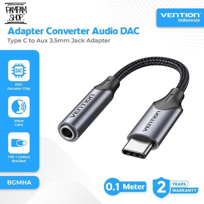 Bose - Bgmha Kabel Jack Audio Dac Type C To 3.5Mm Aux Earphone Adapter Digital To Analog Converter