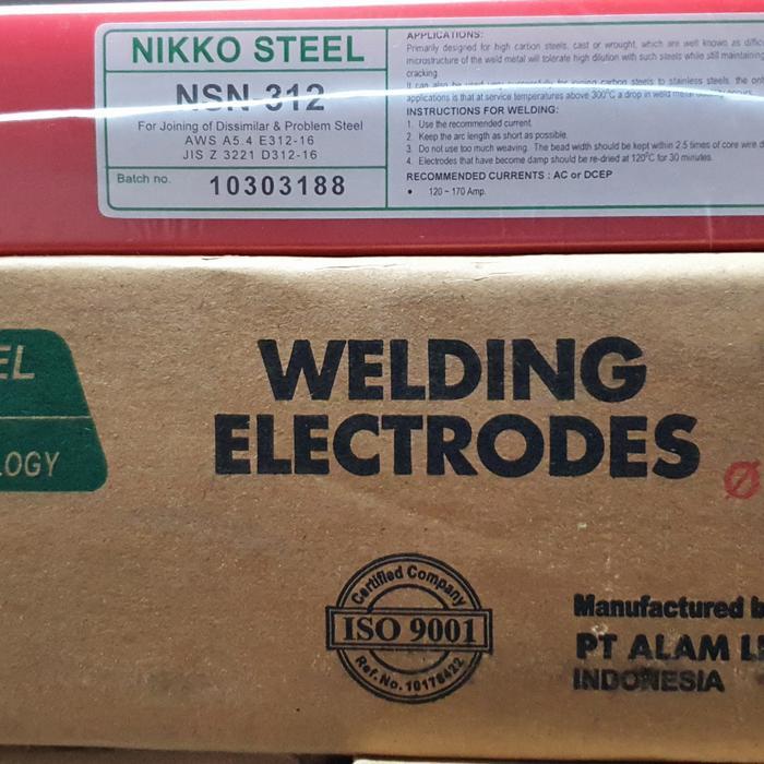 Kawat Las Elektroda 4mm untuk Baja Dissimilar dan Problem Steel