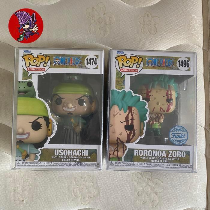 HOT SALE FUNKO POP ZORO + USOHACHI TERMURAH