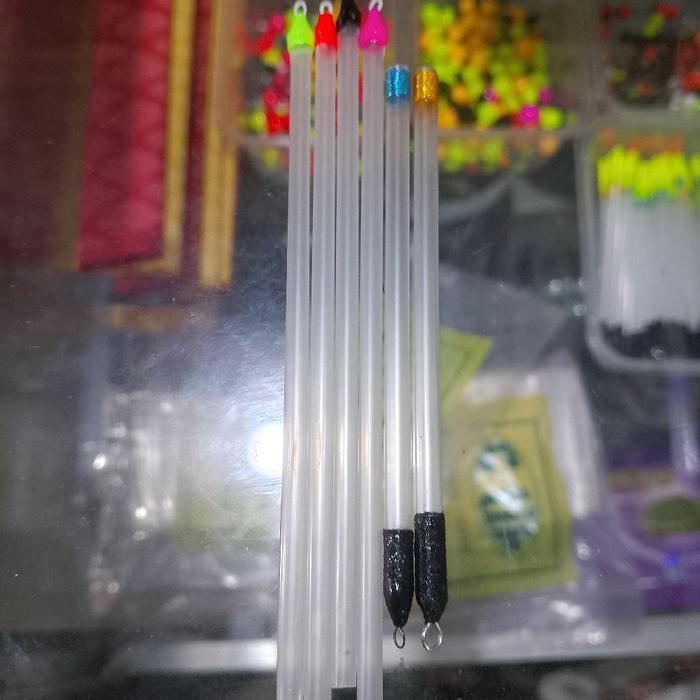 Jolixuer// 1 Biji Pelampung Fosfor Plastik Pipet Fosfor Alat Pancing Aksesoris Pancing